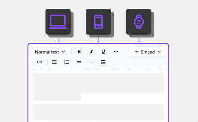 Headless system benefit image